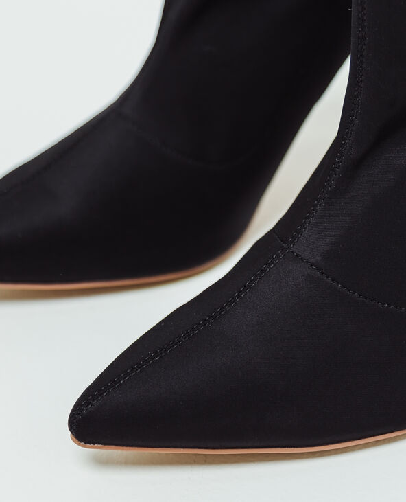 Bottines à talons aiguilles noir - Pimkie