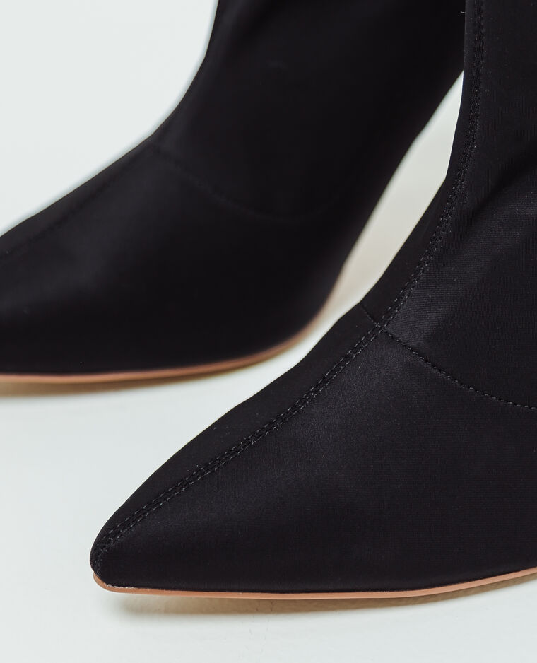 Bottines à talons aiguilles noir - Pimkie