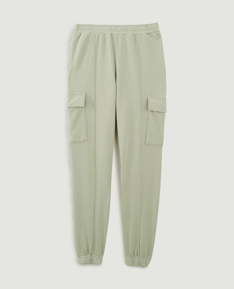 Pantalon de jogging cargo vert de gris - Pimkie