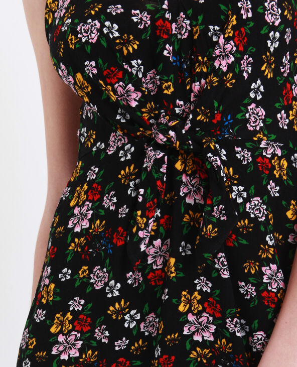 Robe à col bardot noir - Pimkie