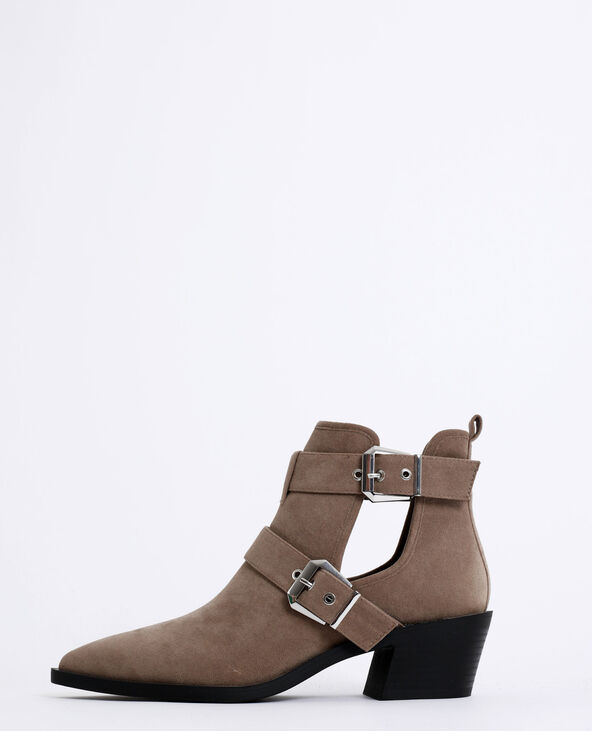Bottines boucles western clearance