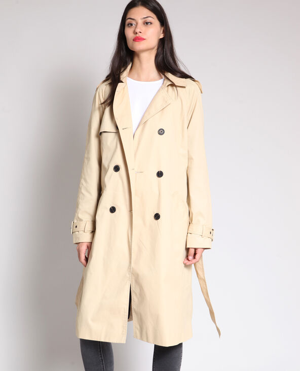 Trench long beige - Pimkie