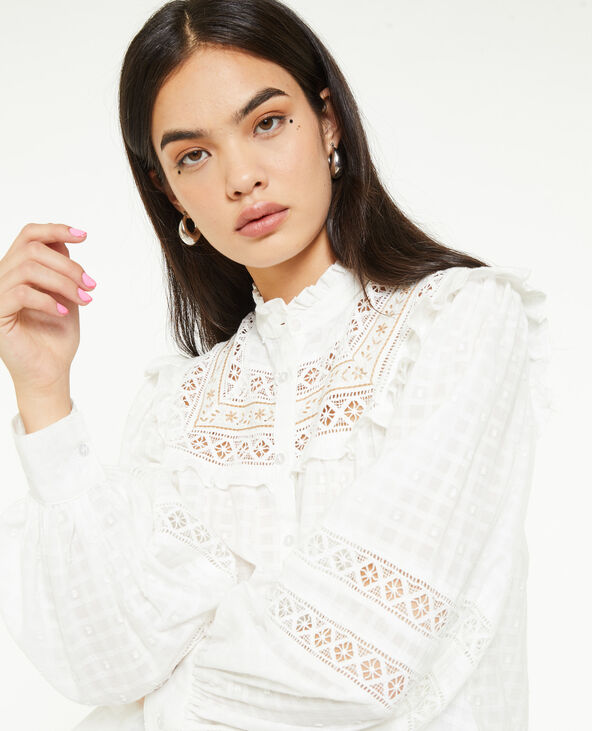 Blouse broderie cheap anglaise pimkie