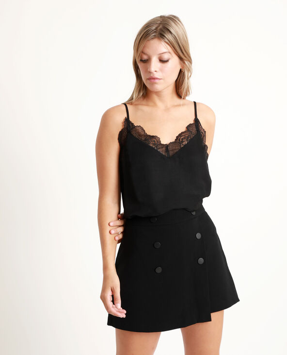Top dentelle noir - Pimkie
