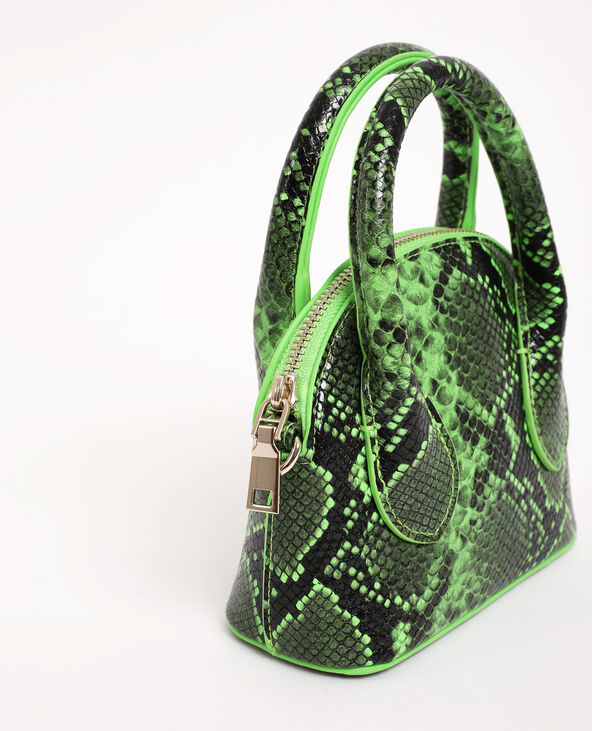 Petit sac rigide vert fluo - Pimkie