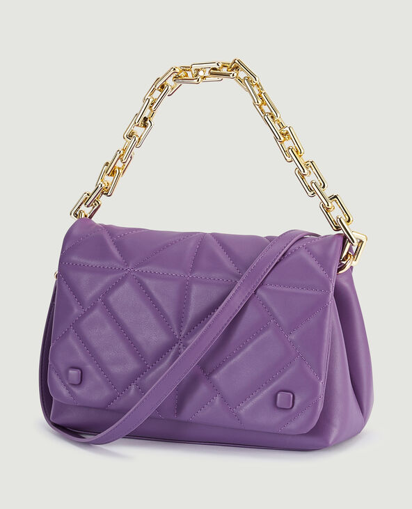 Sac matelassé violet - Pimkie