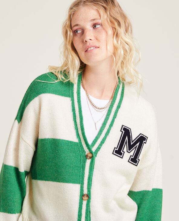 Gilet bicolore vert - Pimkie
