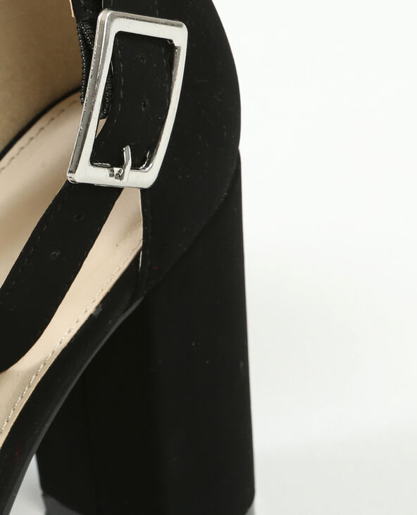 Sandales à talons noir - Pimkie