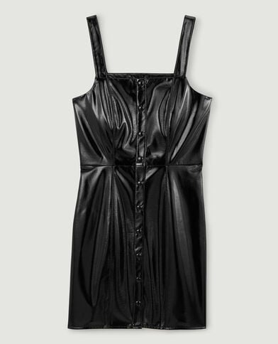 Robe vinyle noir - Pimkie