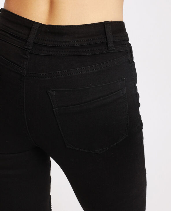 Jean skinny biker noir - Pimkie