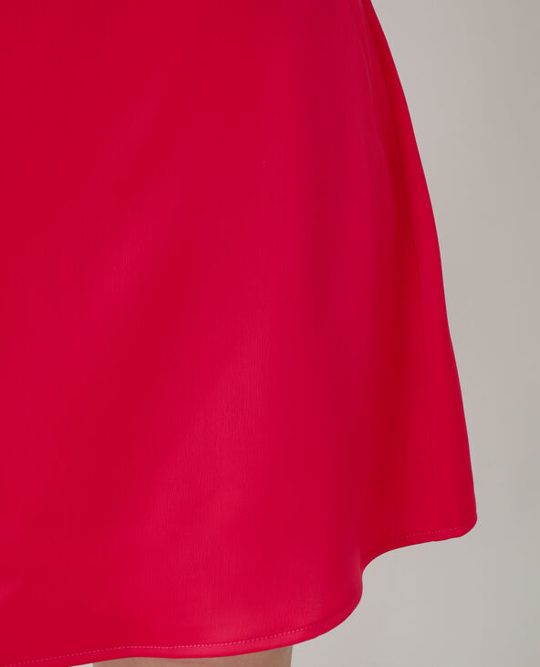 Robe en satin rose fuchsia - Pimkie