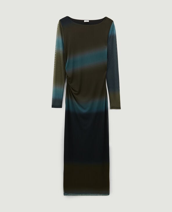 Robe longue en tulle noir - Pimkie