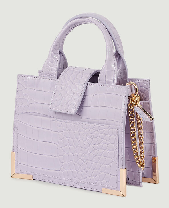 Sac boxy lilas - Pimkie