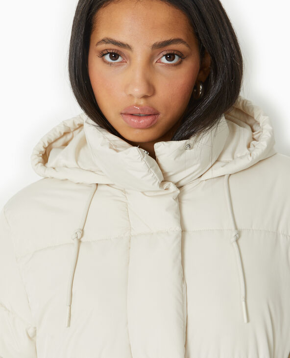 Doudoune avec capuche beige - Pimkie