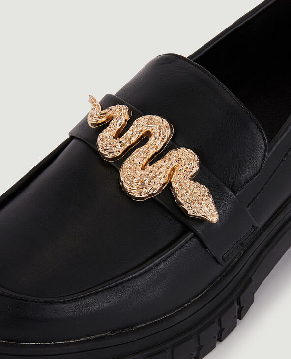 Mocassins chunky noir - Pimkie