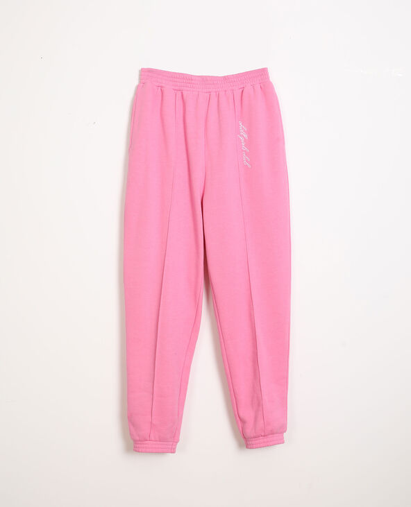 Pantalon molleton rose - Pimkie