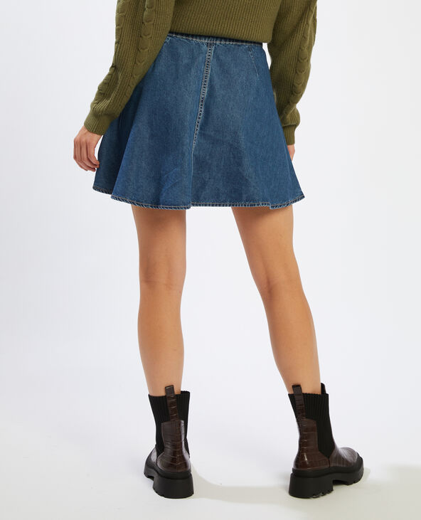 Jupe patineuse on sale jean