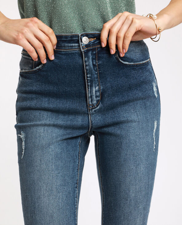 Jean skinny high waist bleu marine - Pimkie
