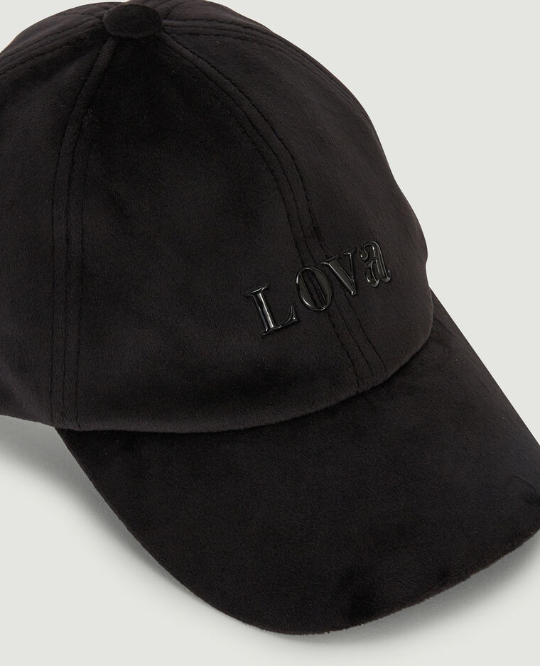 Casquette velours ras noir - Pimkie