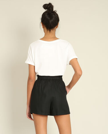 T-shirt à broderies blanc - Pimkie