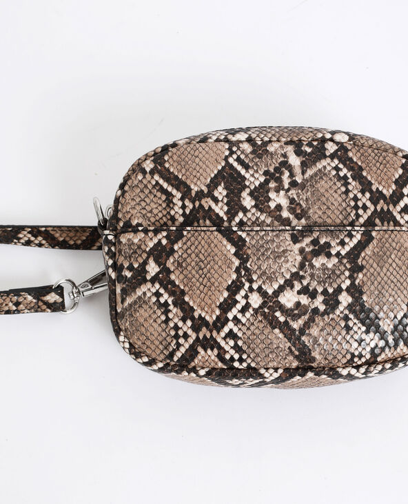 Pochette python beige - Pimkie