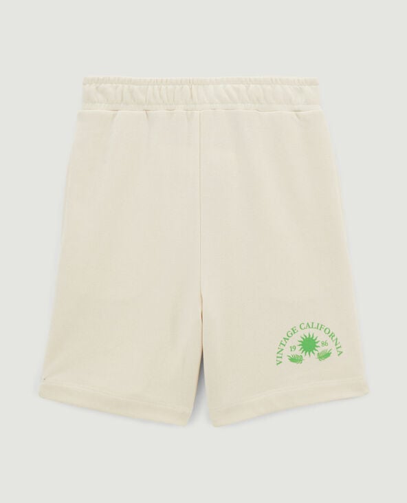 Short molleton beige - Pimkie