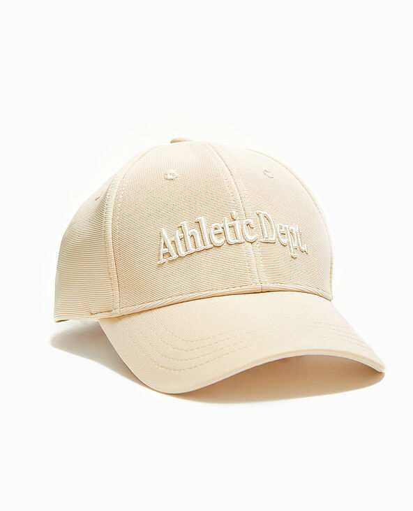 Casquette avec broderie devant beige - Pimkie