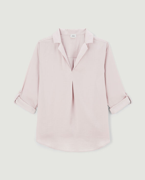 Blouse à encolure V  lilas - Pimkie