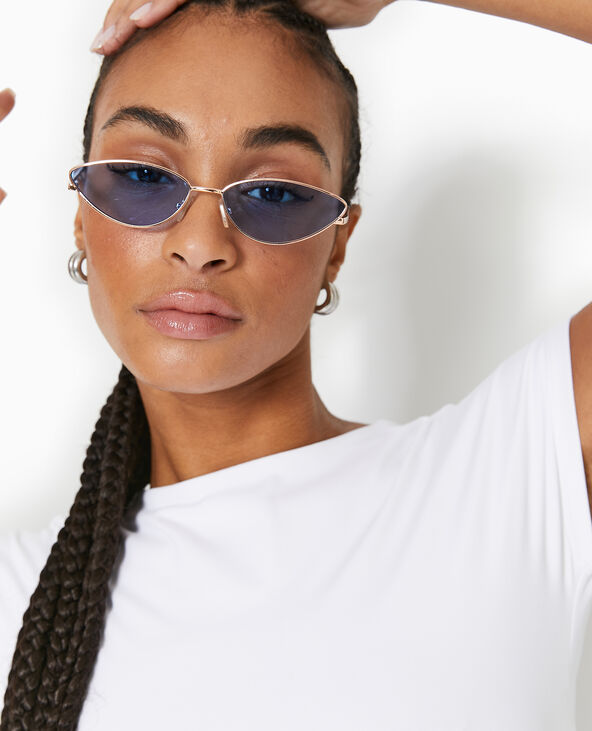 Top court dos ouvert blanc - Pimkie
