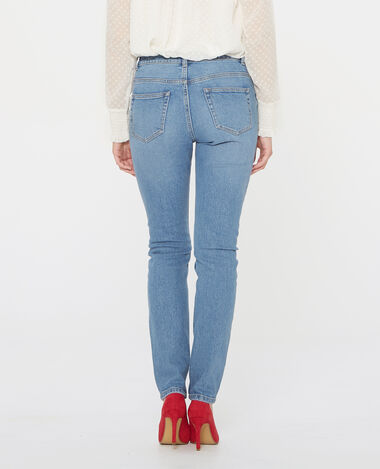 Jean slim taille haute bleu - Pimkie