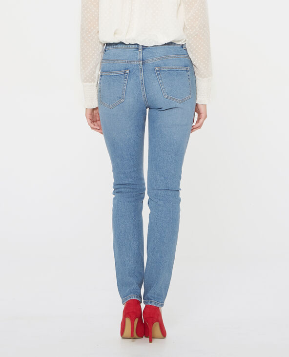 Jean slim taille haute bleu - Pimkie