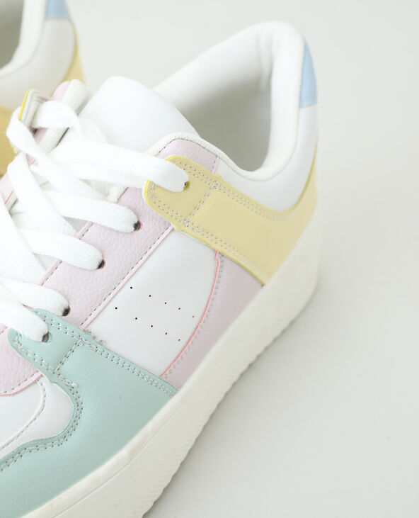 Baskets plateformes vert clair - Pimkie
