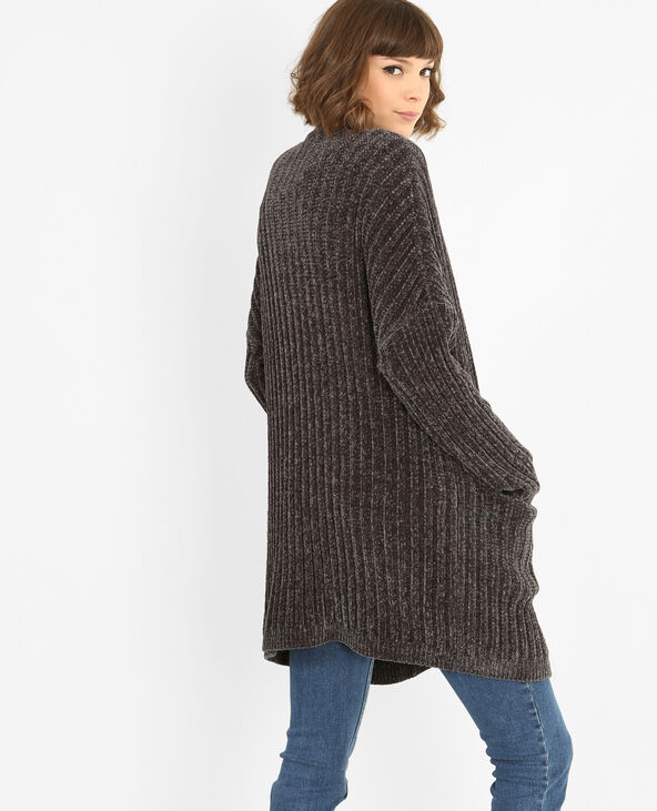 Gilet best sale maille chenille