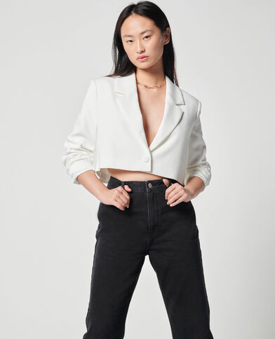 Jean mom taille haute noir - Pimkie