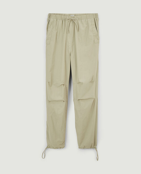 Pantalon parachute vert kaki - Pimkie