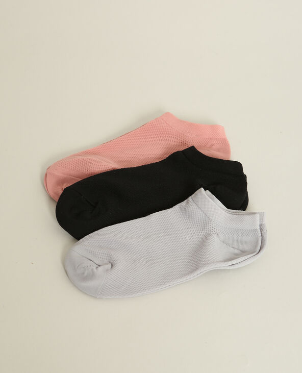 Lot de 3 paires de chaussettes noir - Pimkie
