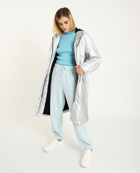 Parka longue argenté - Pimkie