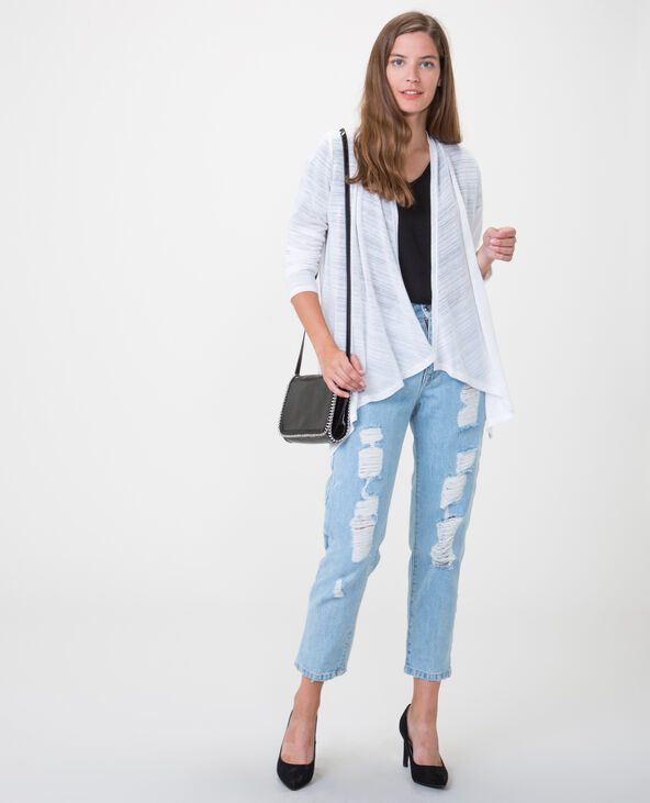 Gilet à pans blanc - Pimkie
