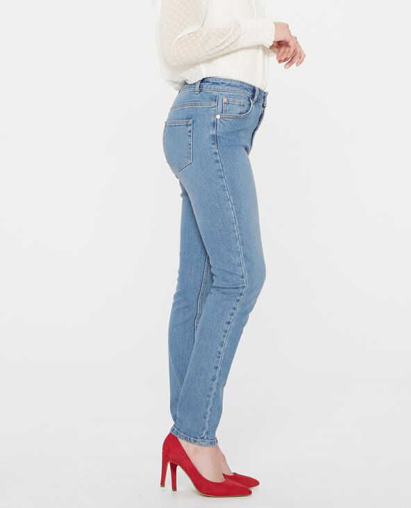 Jean slim taille haute bleu - Pimkie