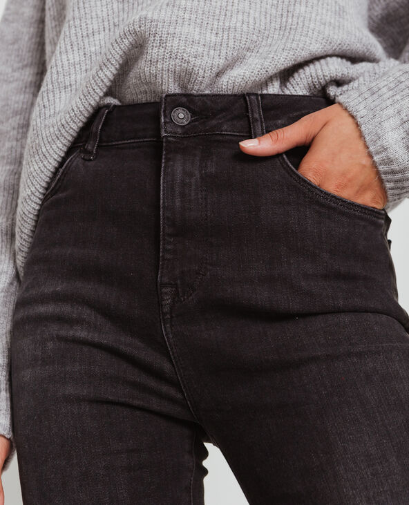 Jean skinny à bandes noir - Pimkie