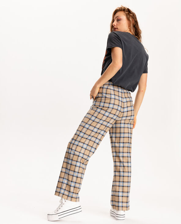 Pantalon ecossais femme hotsell pimkie