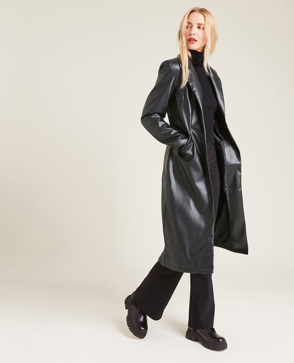 Manteau cuir shop femme zara