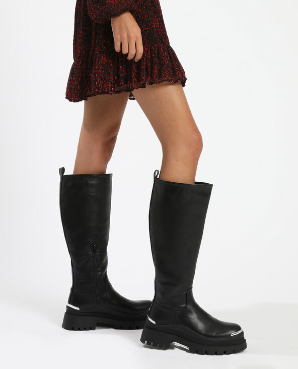 Jupe et cheap bottes hautes