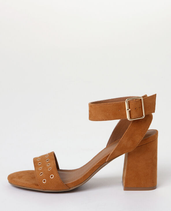 Sandales talons carr s Pimkie