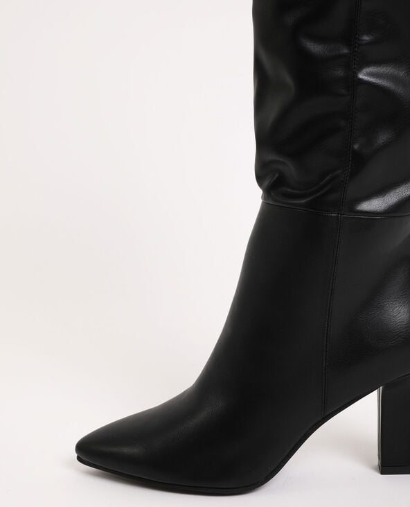 Bottes à talons noir - Pimkie