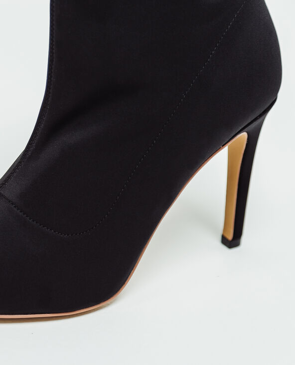 Bottines à talons aiguilles noir - Pimkie
