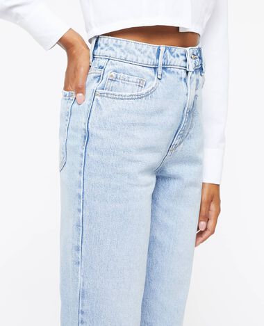 Jean mom taille haute bleu - Pimkie