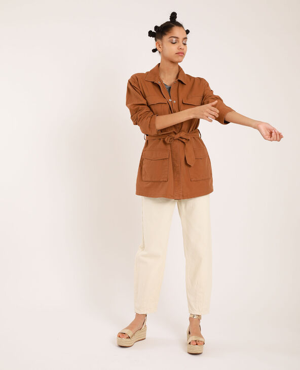 Veste saharienne taupe - Pimkie