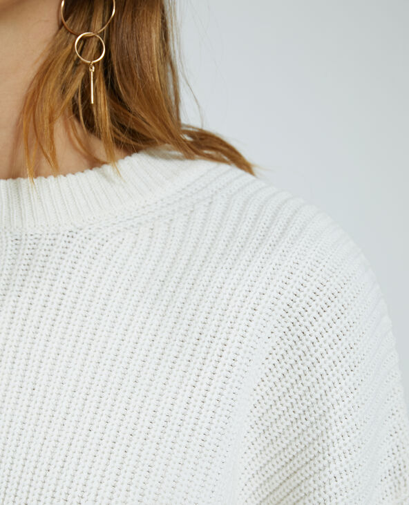 Pull maille blanc - Pimkie