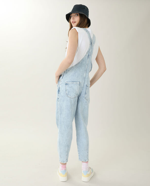 Salopette en jean bleu clair - Pimkie